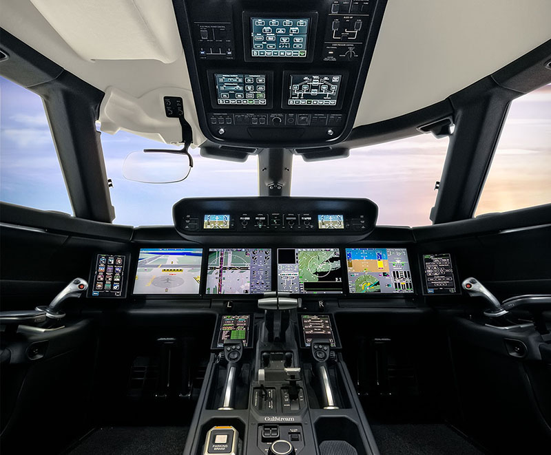 G600 flight deck