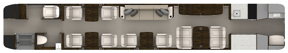 Aft Galley with Crew Compartment